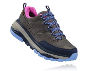 Hoka One One Women's Tor Summit Waterproof Hiking Shoes Grey - AU IHBS